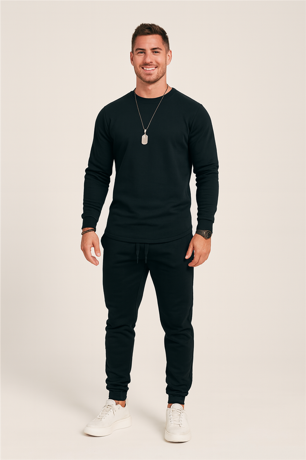 Men's Jogging Set Soft Fabric Stylish Design Track Suit