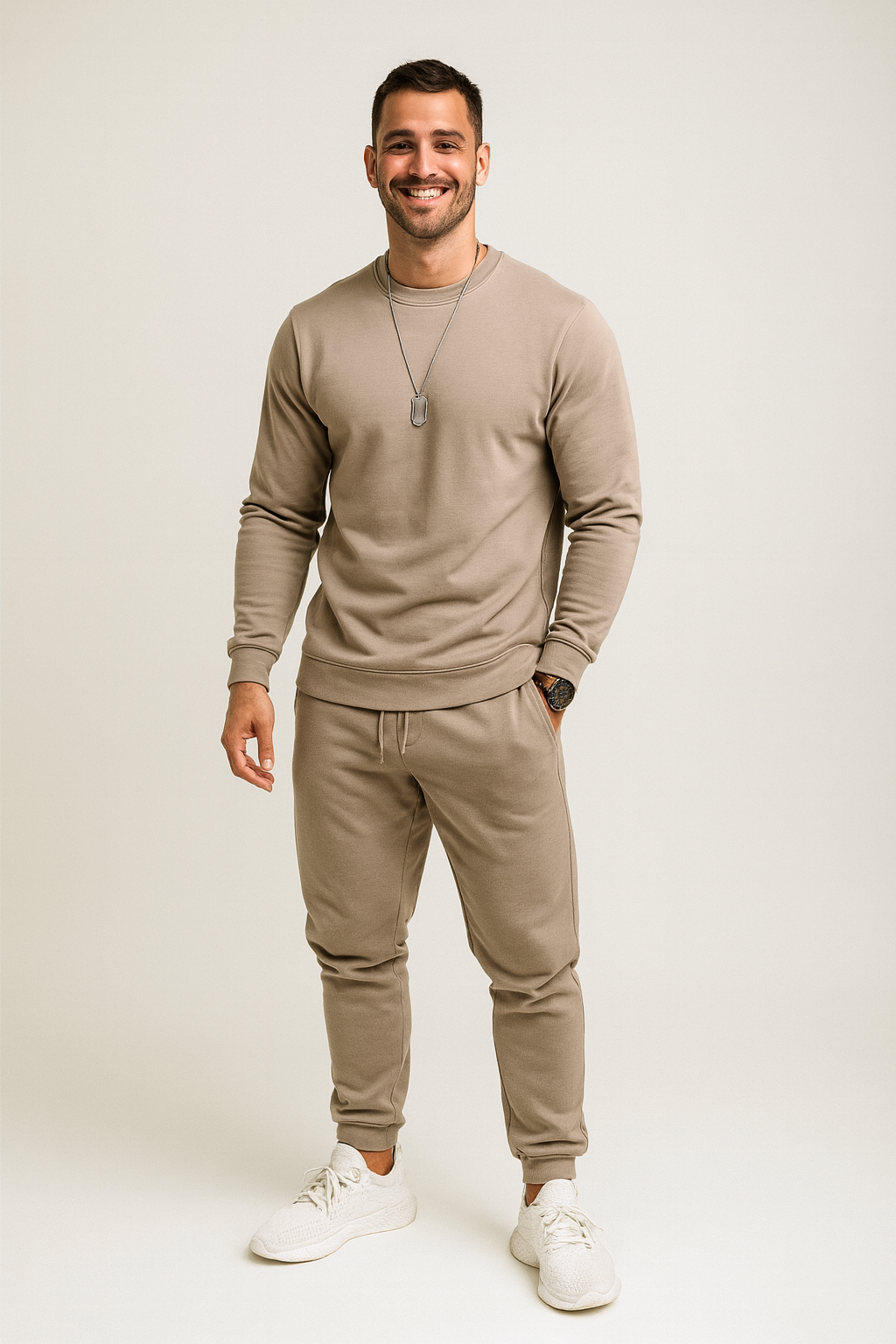 Men's Jogging Set Soft Fabric Stylish Design Track Suit
