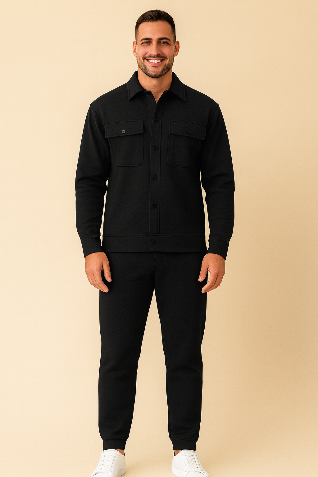 Men's Set Comfortable Stylish Short Set Shirt and Pants