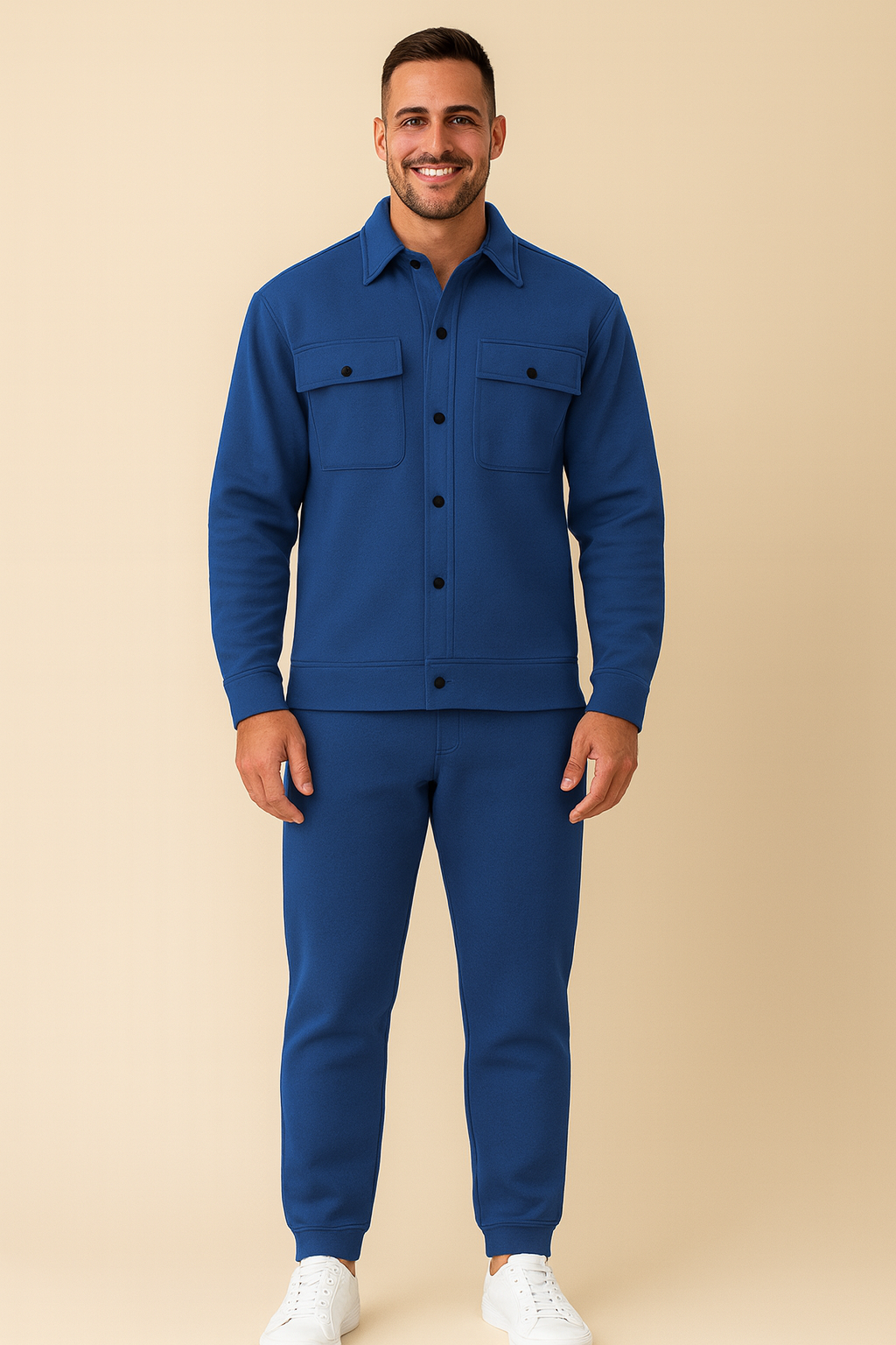 Men's Set Comfortable Stylish Short Set Shirt and Pants