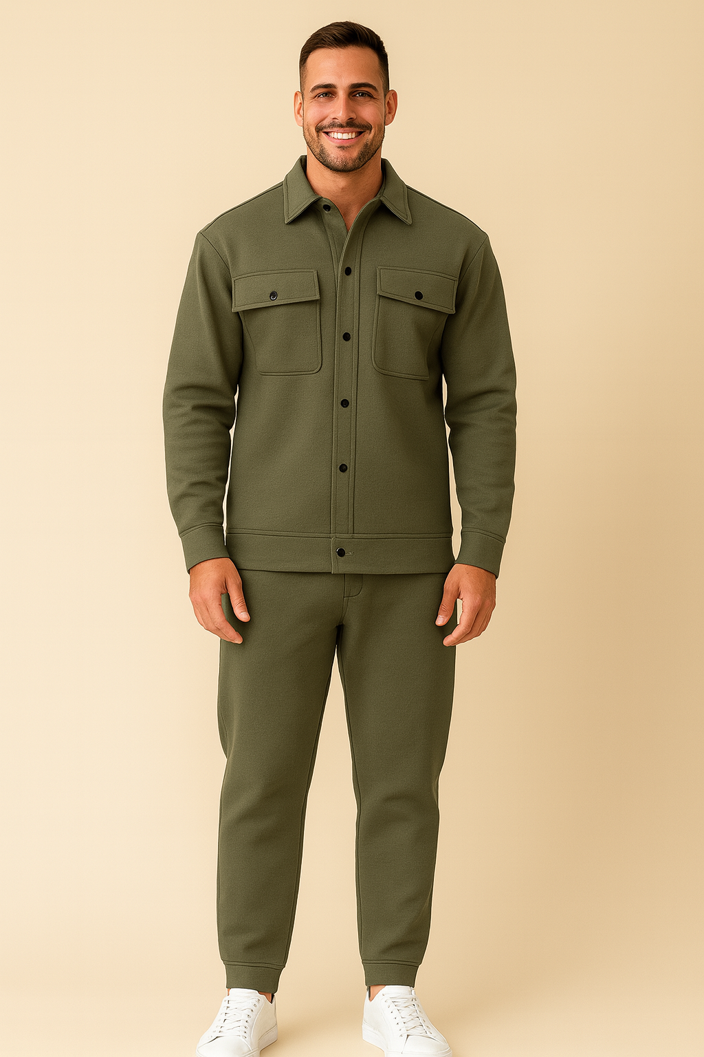 Men's Set Comfortable Stylish Short Set Shirt and Pants