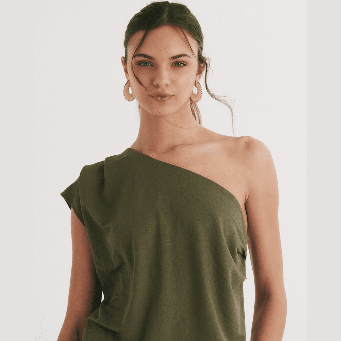Dames One-Shoulder Top 2