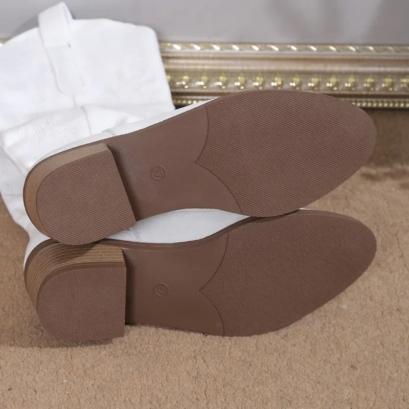 Women Cowboy Boots Denim 7