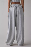 Women's Long Embroidered Relaxed Knit Pants – Effortless Chic Comfort