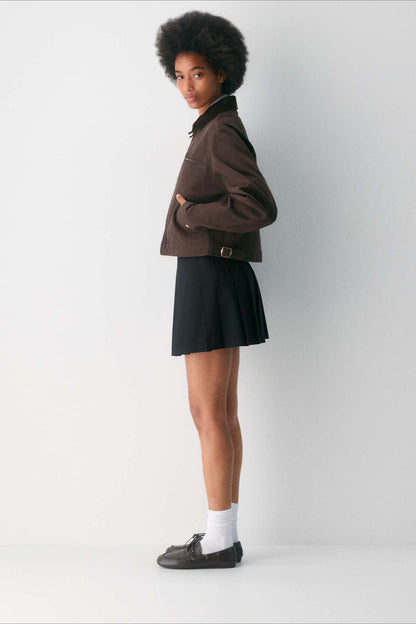 American Vintage Utility Cropped Coat