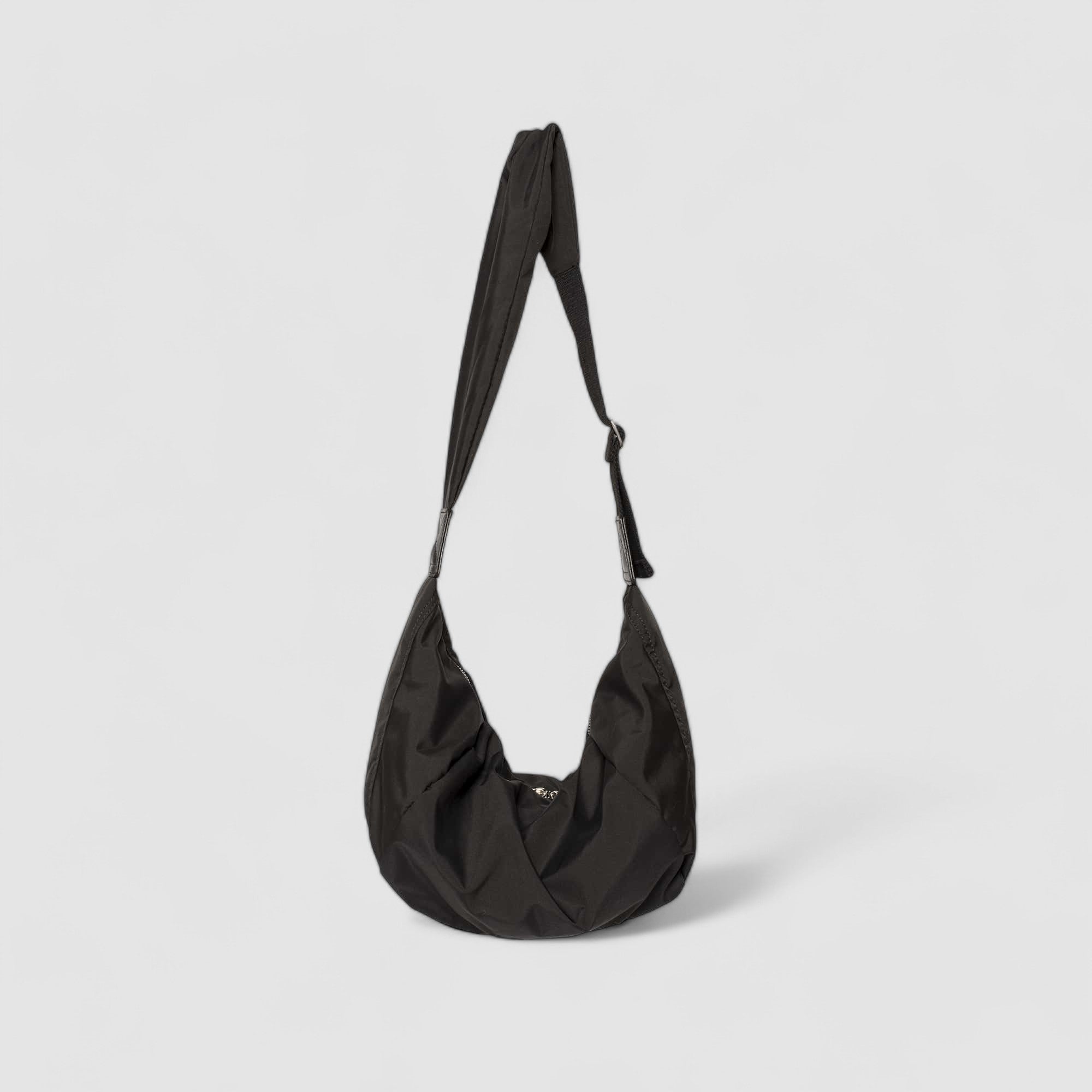 Stylish Vegan Leather Hobo Bag for Women with Zipper – Spacious Quilted Shoulder Handbag