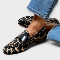 Anna & Rose | Annabel | Leopard Elegance Slippers