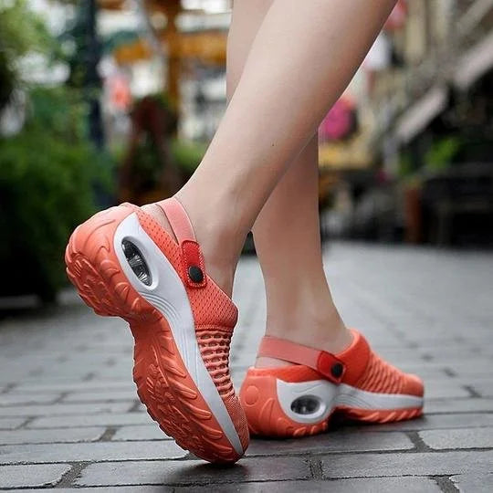 Women's Orthopedic Air Cushion Sneakers – Comfort Slip-On Support Trainers