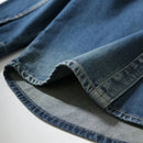 Men's Vintage-Style Loose-Fit Denim Overshirt – Classic Casual Layering
