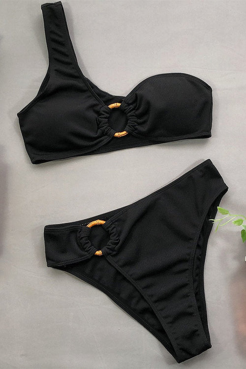 Alba® | Bikini with a strap and a high waist