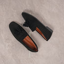 Women’s Vintage Tassel Slip-On Flats – Soft Sole Comfortable Shoes
