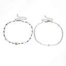 Women's Elegant Mixed Bead And Seashell Multilayer Necklace – Boho Chic Statement Jewelry