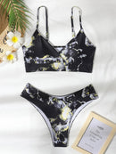 Gloria® | Bikini Elegant Bikini With Marble Print
