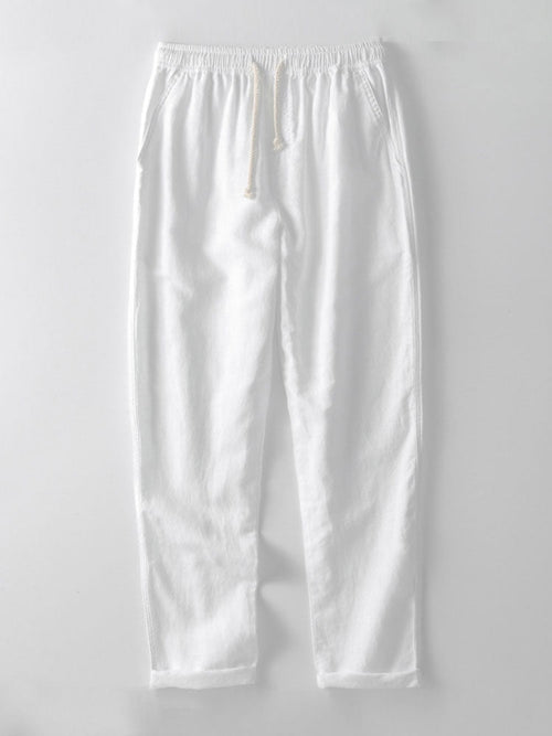 Men's Lightweight Summer Two-Piece Set – Breathable Shirt & Casual Trousers