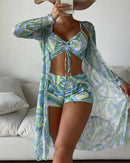 Lizette® | Three-Piece Bikini With Print