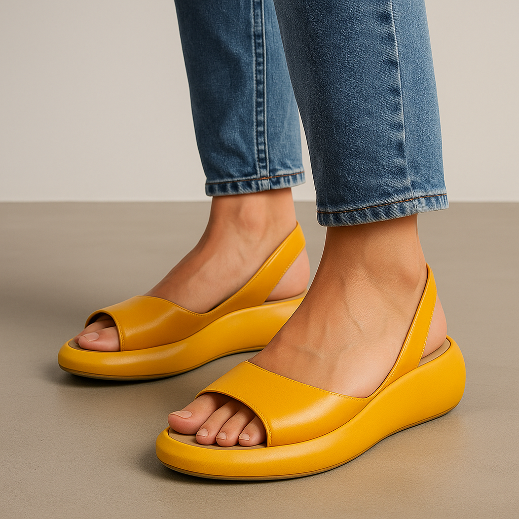 Women's Comfortable Open-Toe Summer Sandals – Non-Slip Casual Walking Shoes