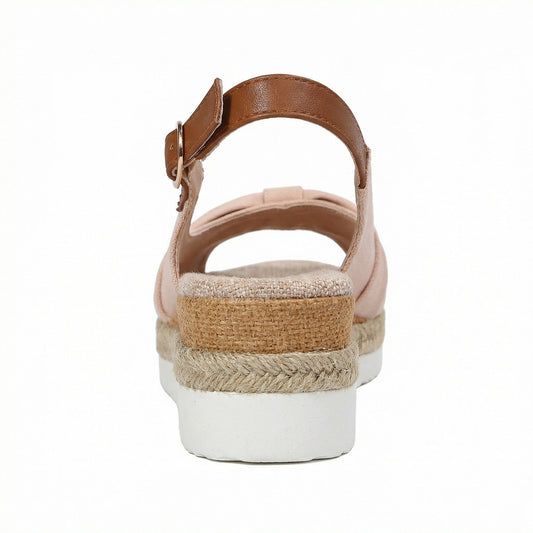Women's Orthopedic Pointed-Toe Platform Sandals – Stylish Buckle Comfort Shoes