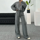 Women's Casual Matching Tracksuit Set – Comfy Lounge Two Piece