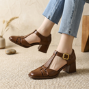 Women's Chiko Mikhaila Square Toe Block Heels – Elegant Comfortable Footwear