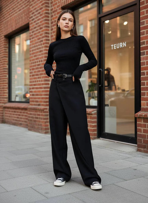 Aesthetic Y2K High Waist Pants