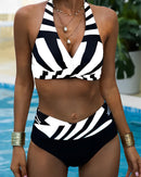 Letizia® | Elegant Striped Summer Bikini