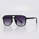 Oversized Retro Square Aviator Style Sunglasses – Chic UV Protection Eyewear