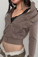 American Vintage Utility Zip Pocket Jacket