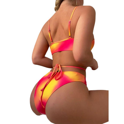 Luciana® | 3-Piece Bikini Swimsuit With Laces And Beach Skirt