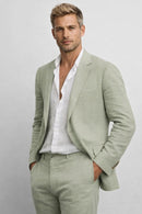 Men’s Two-Piece Set – Regular Fit Round Neck Casual Everyday Style