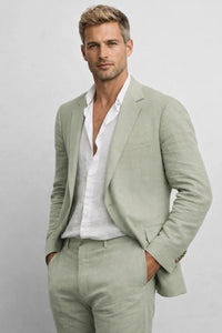 Men’s Two-Piece Set – Regular Fit Round Neck Casual Everyday Style