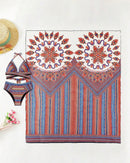 Lizzie® | Bikini Set With Tie-Dye Scarf