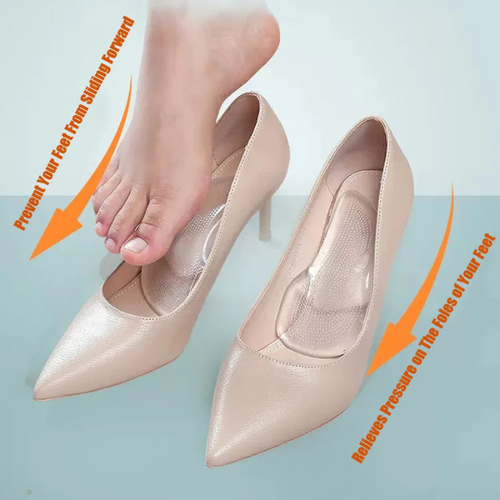 Orthopedic Silicone Gel Insoles – Shock Absorbing Arch Support Inserts