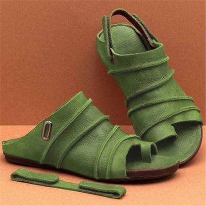 Women's Orthopedic Foot Correction Leather Sandals