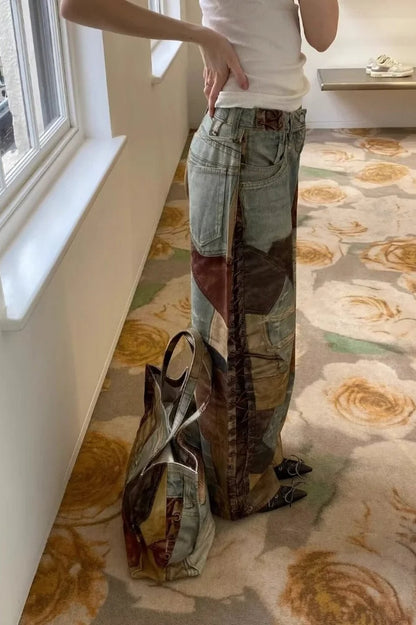 3D Printed Streetwear Baggy Jeans