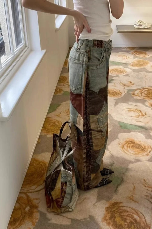 3D Printed Streetwear Baggy Jeans