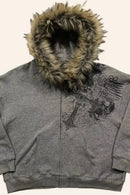 American Gothic Skeleton Bone Hoodie