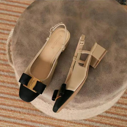 All-match Non-Slip Soft Leisure Mixed Colors Comfort Women Shoes Low Heel Pumps