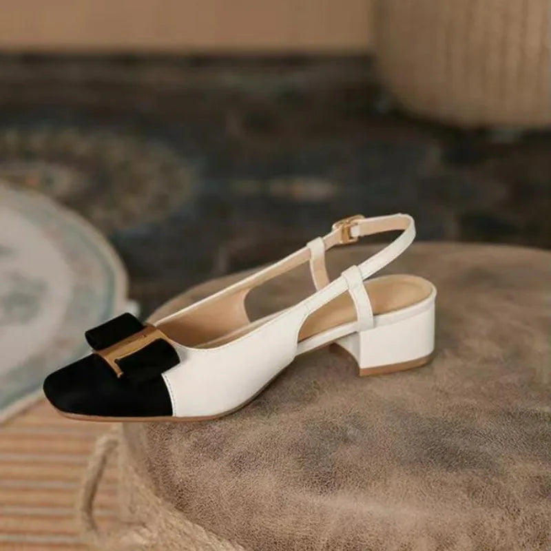 All-match Non-Slip Soft Leisure Mixed Colors Comfort Women Shoes Low Heel Pumps