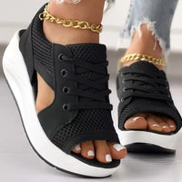 Nerisse - Everyday Lace-Up Flats