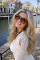 Vintage 70s Style Sunglasses Oversized Retro Frame – UV Protection Shades