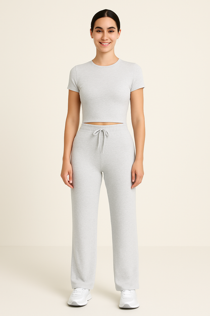 Women's Two Piece Set Soft Fabric Casual Co Ord Sets