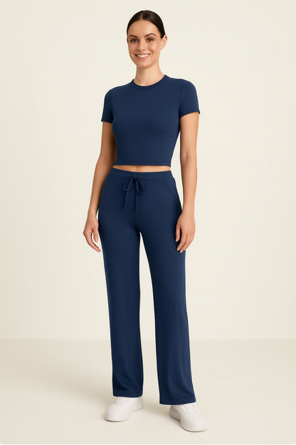 Women's Two Piece Set Soft Fabric Casual Co Ord Sets