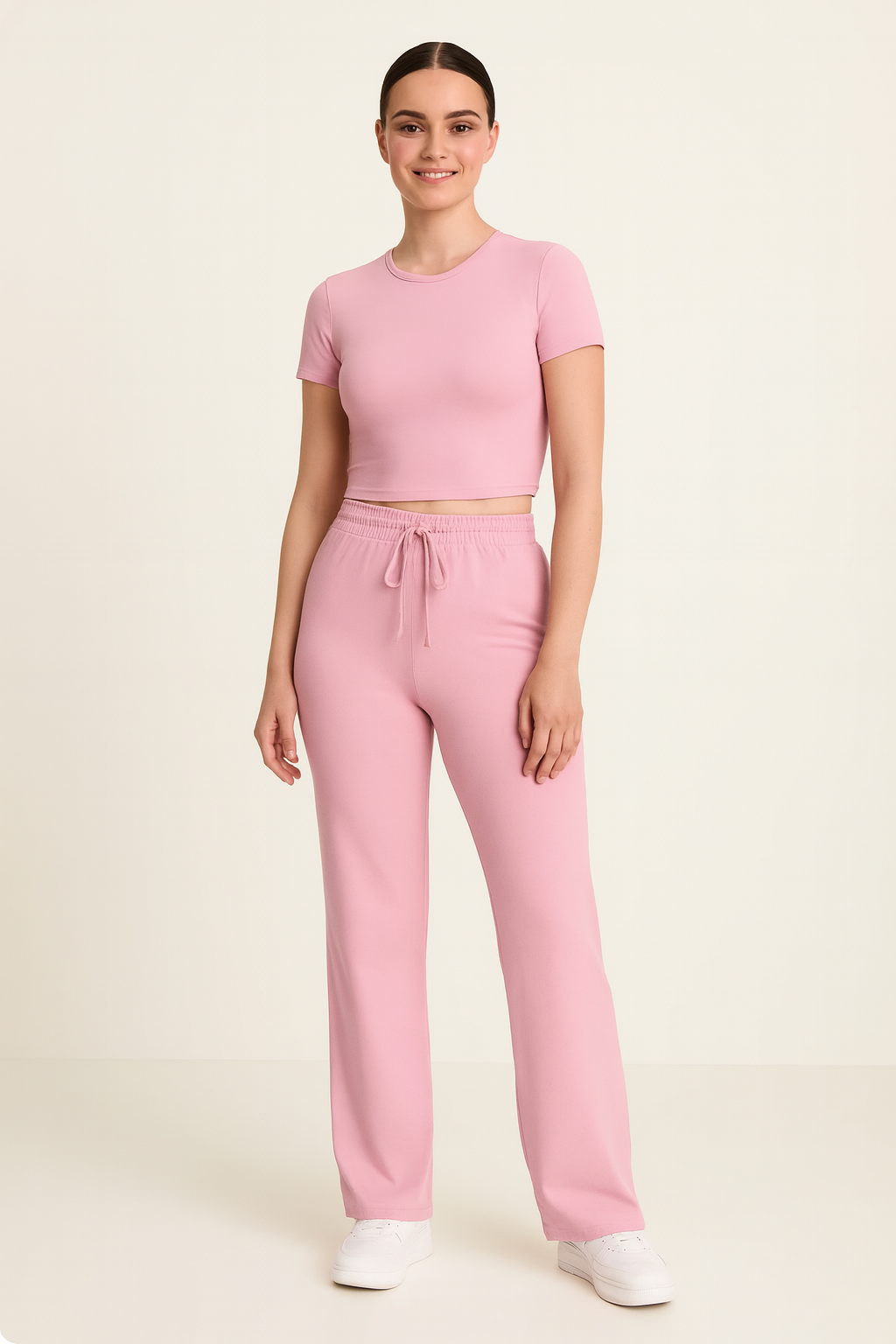 Women's Two Piece Set Soft Fabric Casual Co Ord Sets