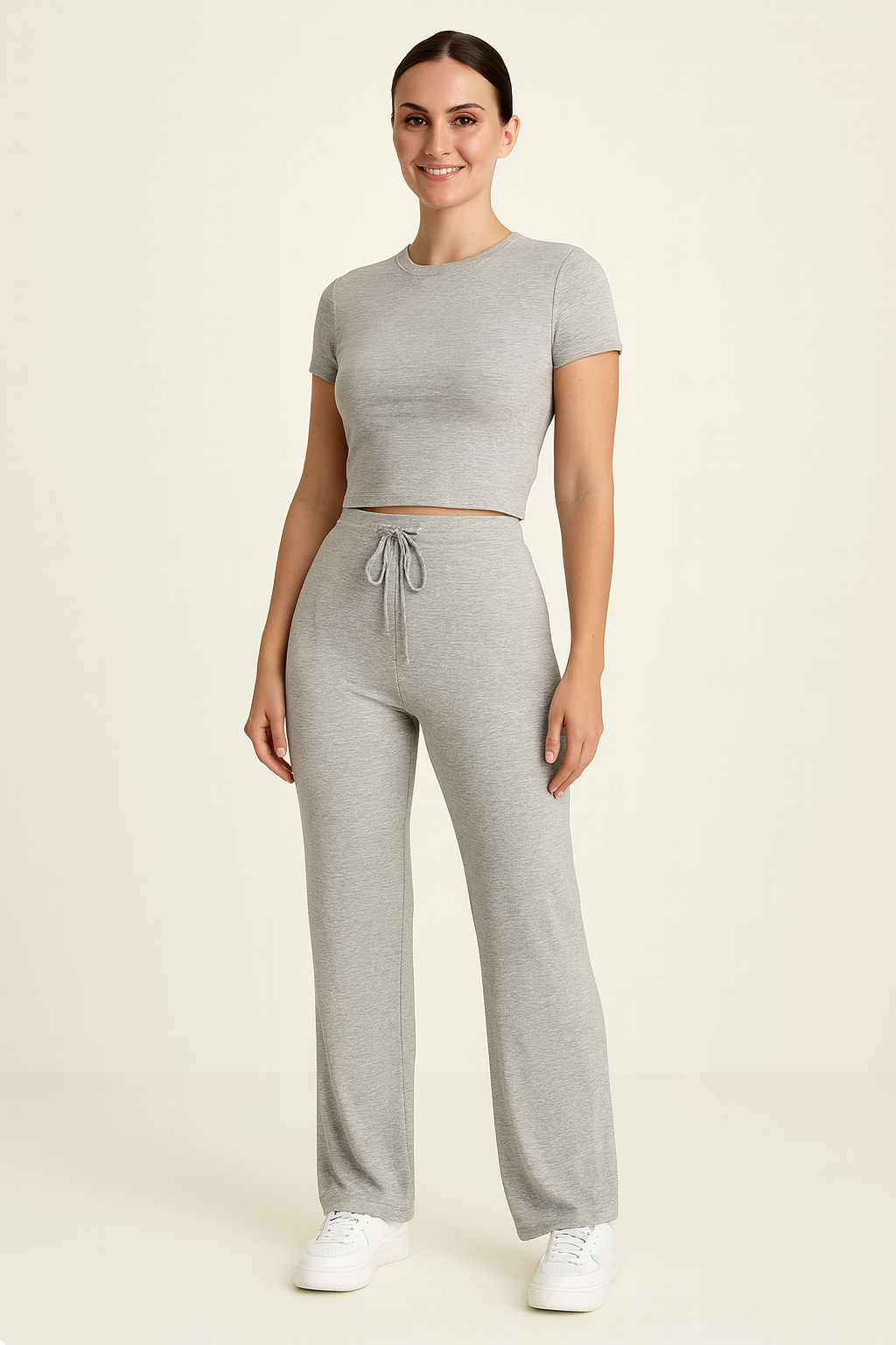 Women's Two Piece Set Soft Fabric Casual Co Ord Sets