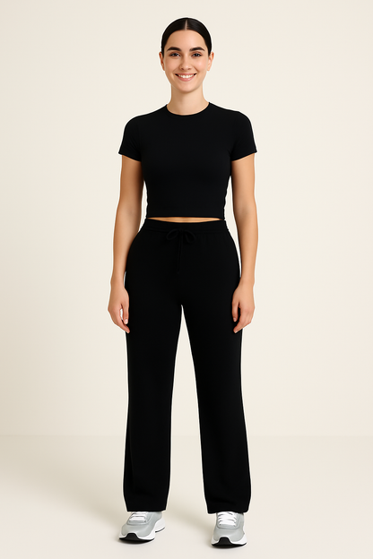 Women's Two Piece Set Soft Fabric Casual Co Ord Sets