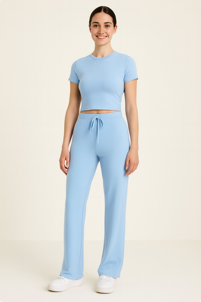 Women's Two Piece Set Soft Fabric Casual Co Ord Sets