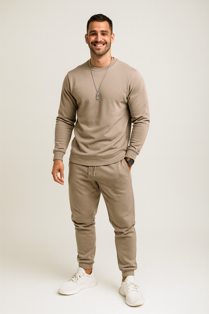 Men's Jogging Set Soft Fabric Stylish Design Track Suit