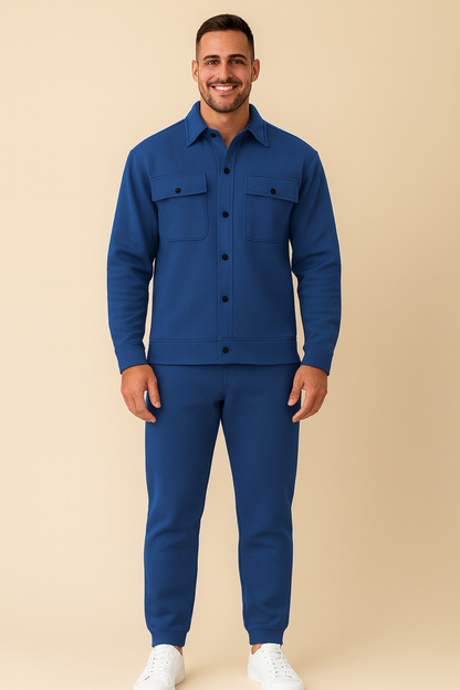 Men's Set Comfortable Stylish Short Set Shirt and Pants