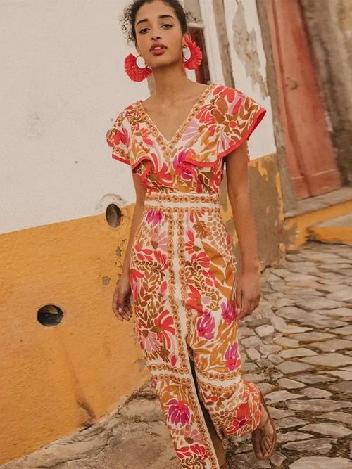 Clio Vintage Elegant Dress