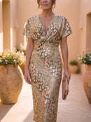 Antonella Elegant Flowing Dress